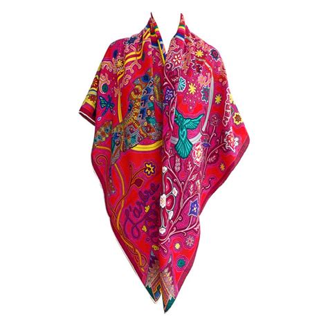 l'arbre du vent hermes|Hermes L'Arbre du Vent Cashmere Silk Shawl Scarf Unisex GM .